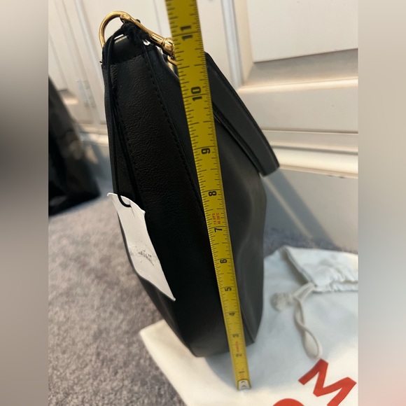 Mansur Gavriel Swing Leather Hobo Bag (Black) NWT - Picture 10 of 13